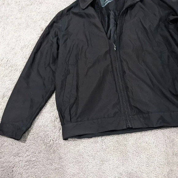 Furest Men's black jacket size Large full zip - Picture 2 of 9
